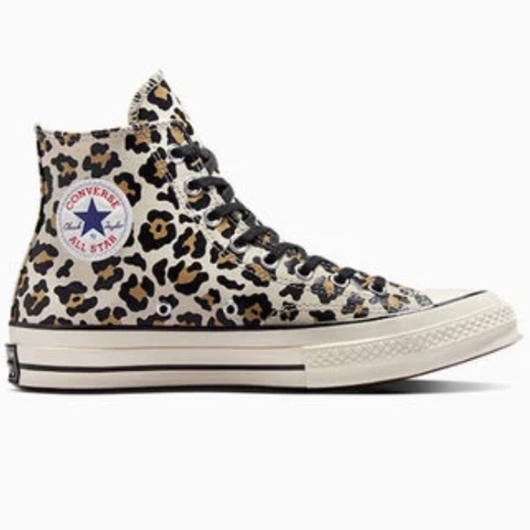 Converse CTAS Chuck 70 Glow-In-The-Dark Leopard Print Mens size 9.5 NEW!!! - Picture 1 of 10